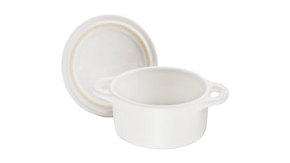 Staub Mini Cocotte, 10 cm - Reinweiß - ideal für kleine Portionen