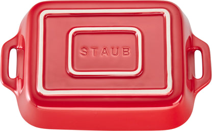 STAUB Ceramique Auflaufform 34 x 24 cm für kreative Auflaufgerichte