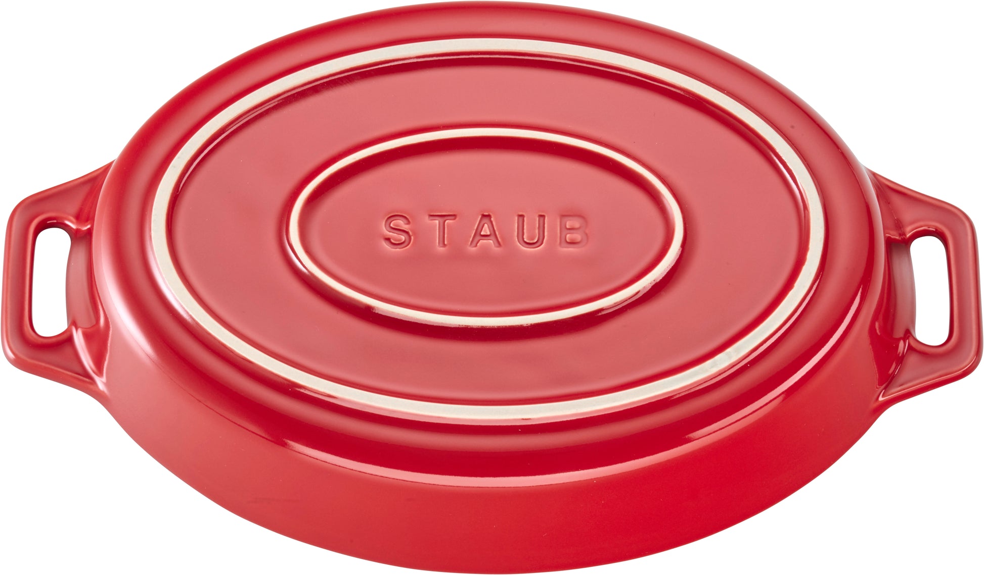 Staub Auflaufform aus Keramik in Kirsch-Rot für die Zubereitung von Aufläufen