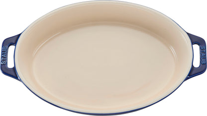 Staub Auflaufform aus Keramik, 23 cm, ideal für Gratins und Gemüseaufläufe.