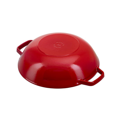 Staub Wok mit Glasdeckel, 30 cm – ideal zum Braten und Dämpfen