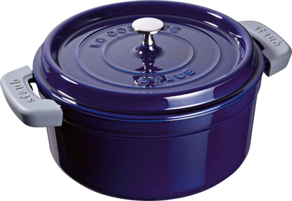 Staub Silikongriff in Grau für Cocottes und Pfannen