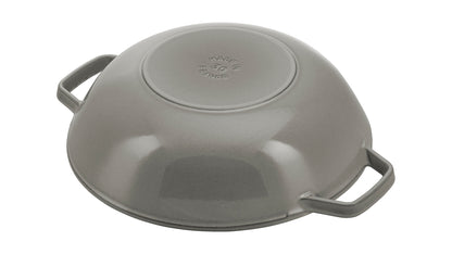 Staub Wok mit Glasdeckel, 30 cm – Gusseisen für professionelle Küchen