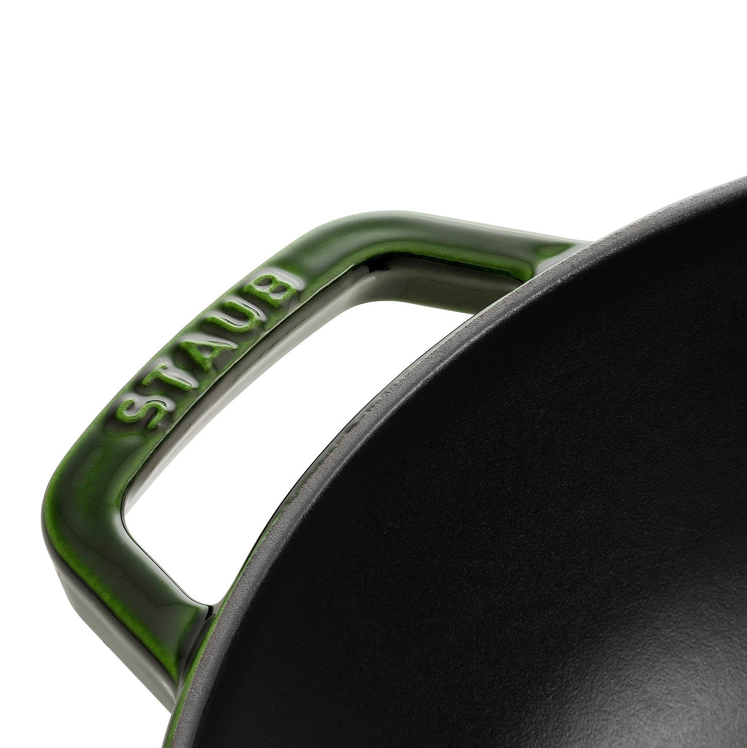 Staub Wok mit Glasdeckel, 30 cm, ideal für verschiedene Kochmethoden