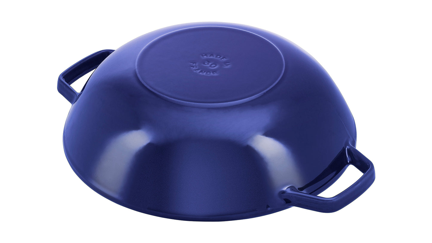 Staub Wok mit Glasdeckel für vielseitige Kochmethoden
