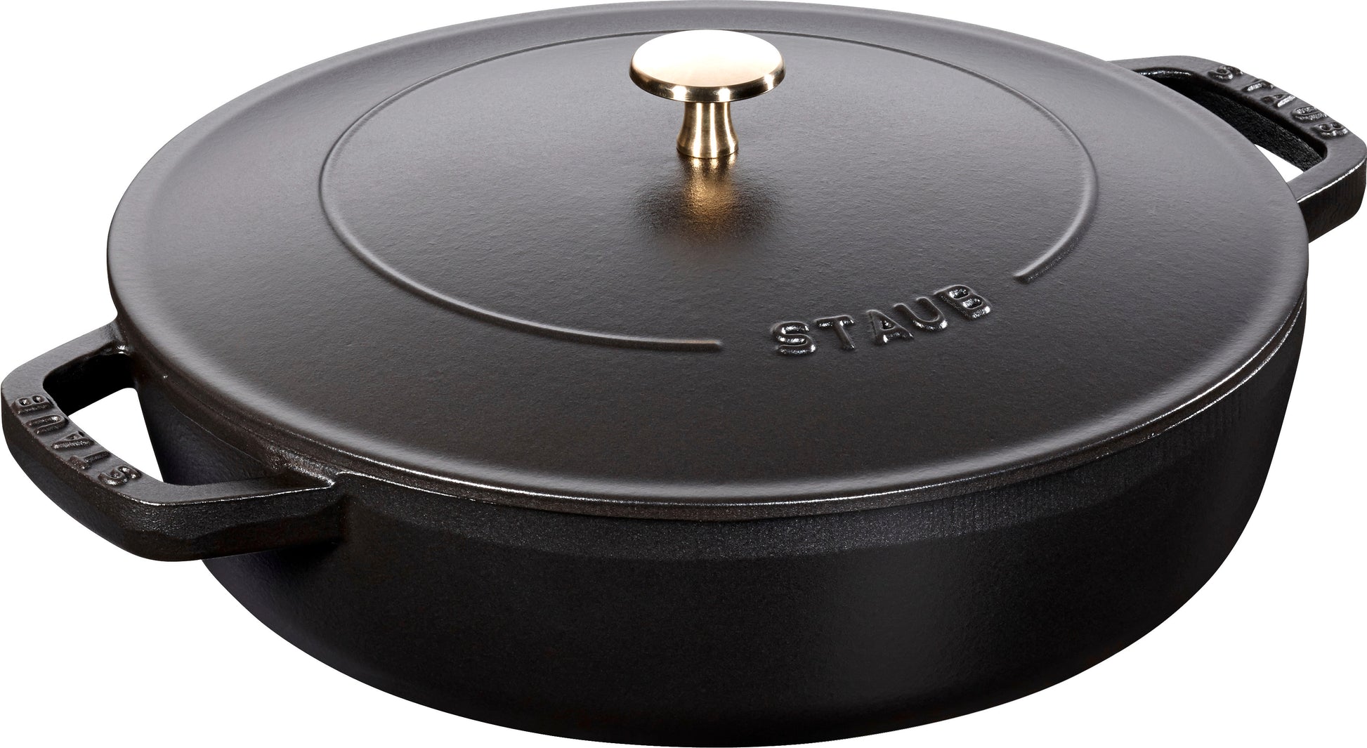 Staub Bräter aus Gusseisen mit Chistera Drop-Structure für saftige Gerichte