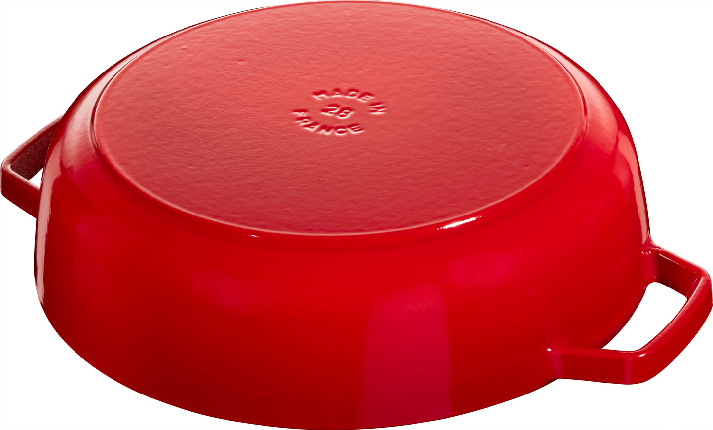 Staub Bräter mit Chistera Drop-Structure, 28 cm, ideal für Schmorgerichte.