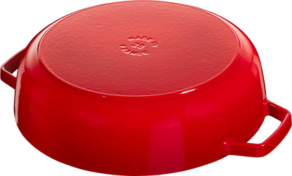 Staub Bräter mit Chistera Drop-Structure, 28 cm, ideal für Schmorgerichte.