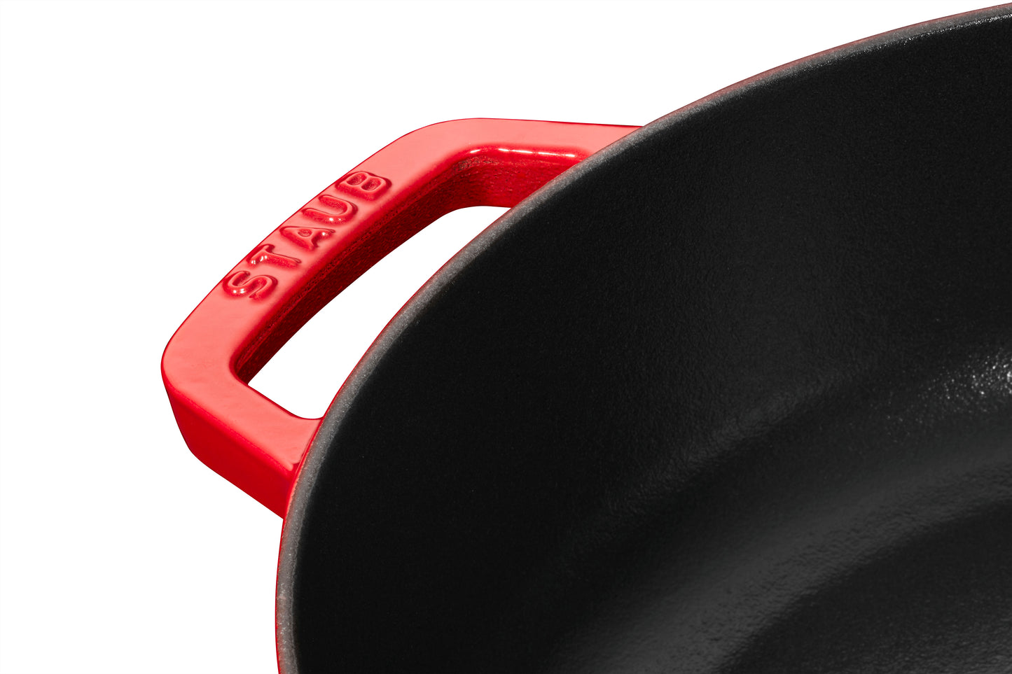 Staub Bräter mit Chistera Drop-Structure, 24 cm, für die Zubereitung von Schmorgerichten.