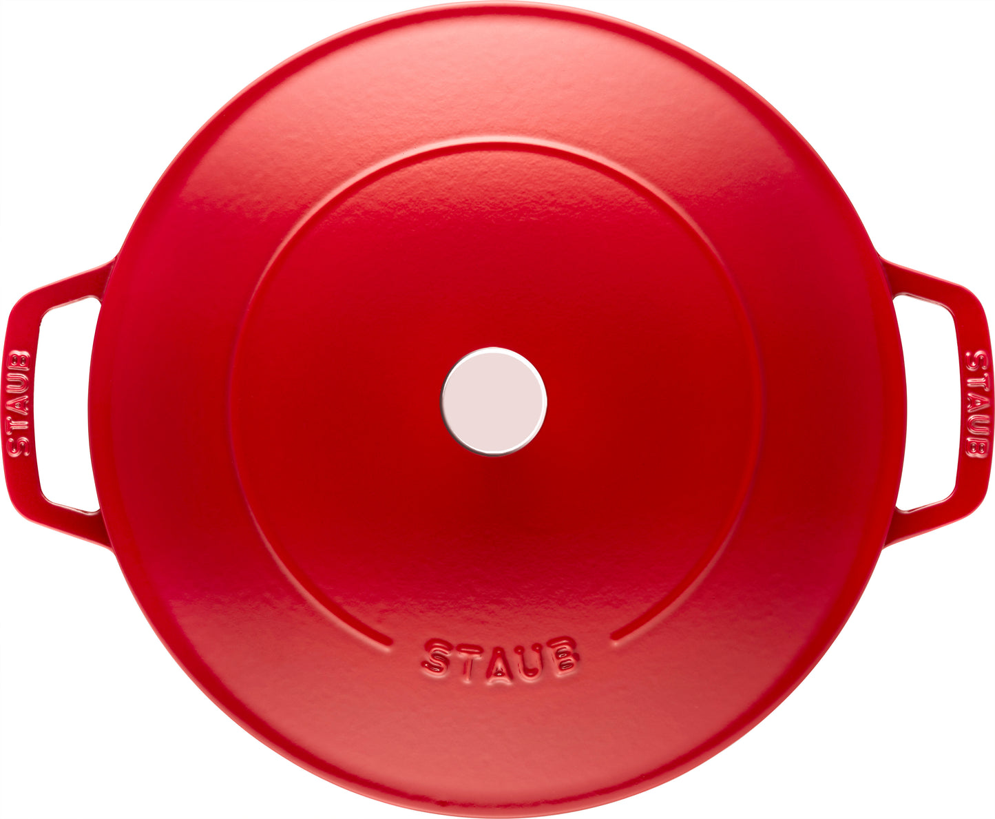 Staub Bräter mit Chistera Drop-Structure, 24 cm, für die Zubereitung von Schmorgerichten.