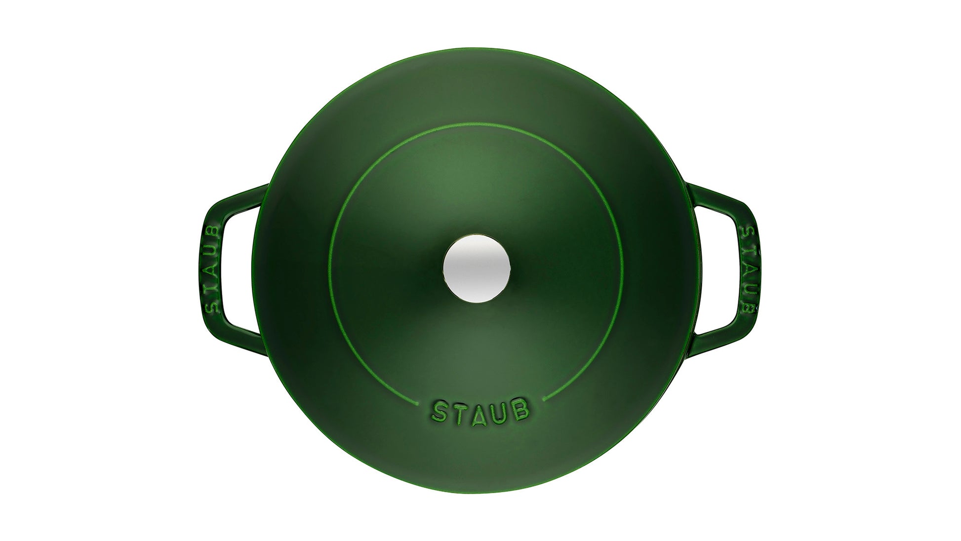 Staub Bräter mit Chistera Drop-Structure, 28 cm, für gleichmäßiges Garen und einfache Reinigung.