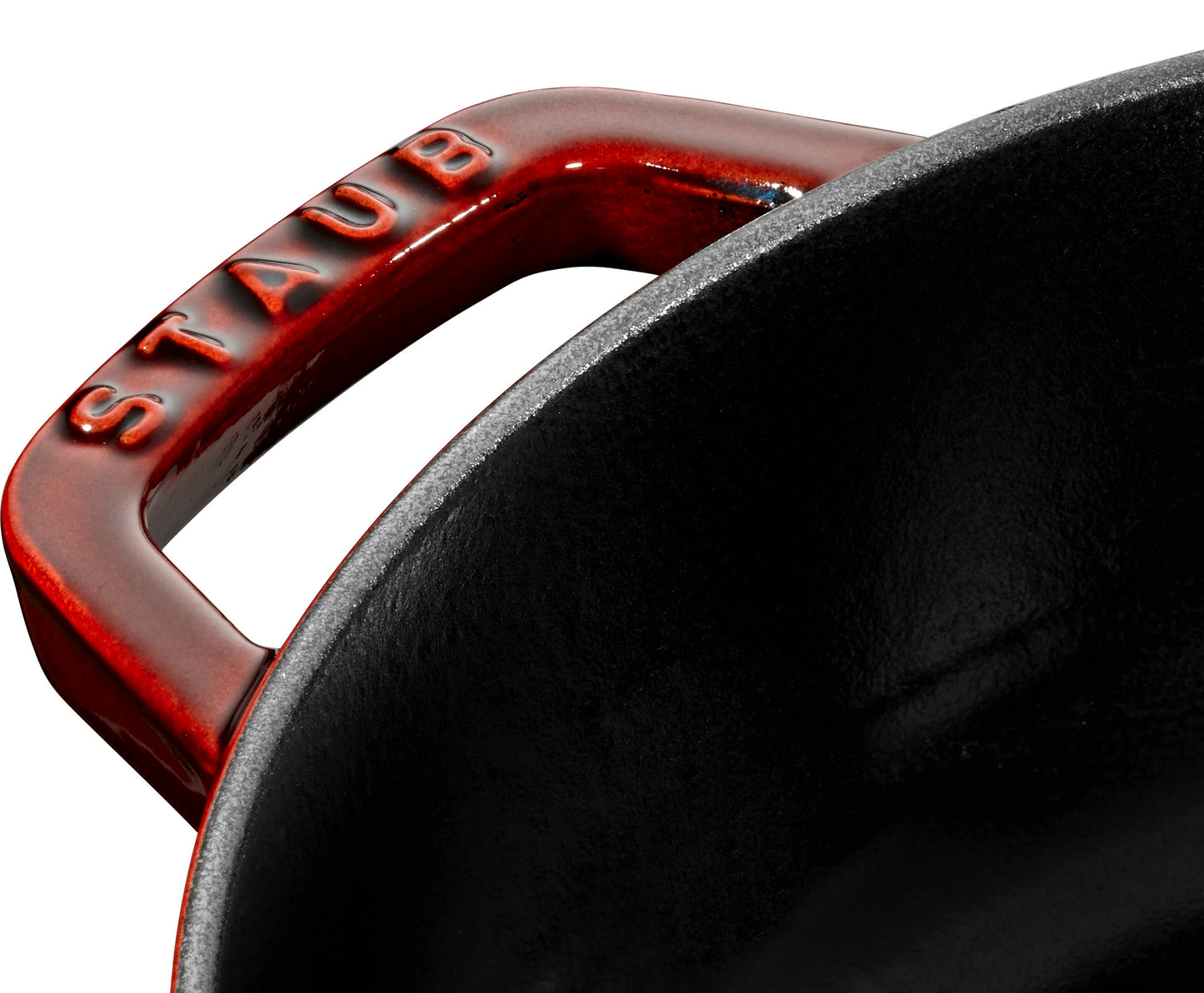 Staub Bräter mit Chistera Drop-Structure, 24 cm, für die Zubereitung von Schmorgerichten