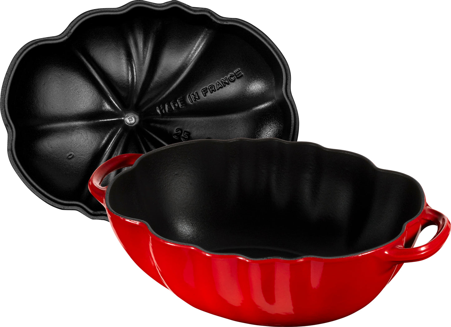 Staub Cocotte, 25 cm aus Gusseisen für vielseitige Kochmethoden