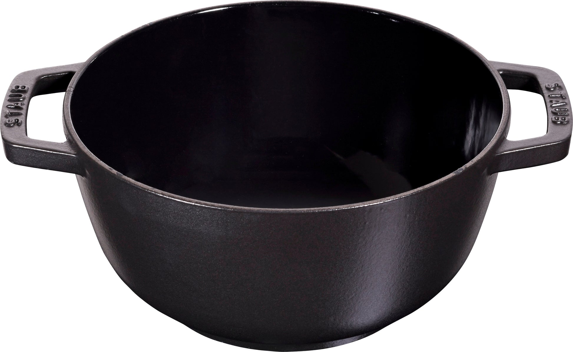 Staub Fondue Set aus Gusseisen für gesellige Kochabende.