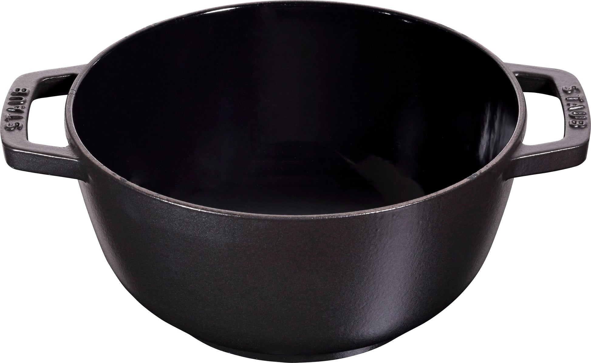 Staub Fondue Set, 20 cm aus Gusseisen für vielseitige Fondue-Variationen