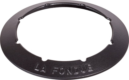 Staub Fondue Set, 20 cm aus Gusseisen für vielseitige Fondue-Variationen