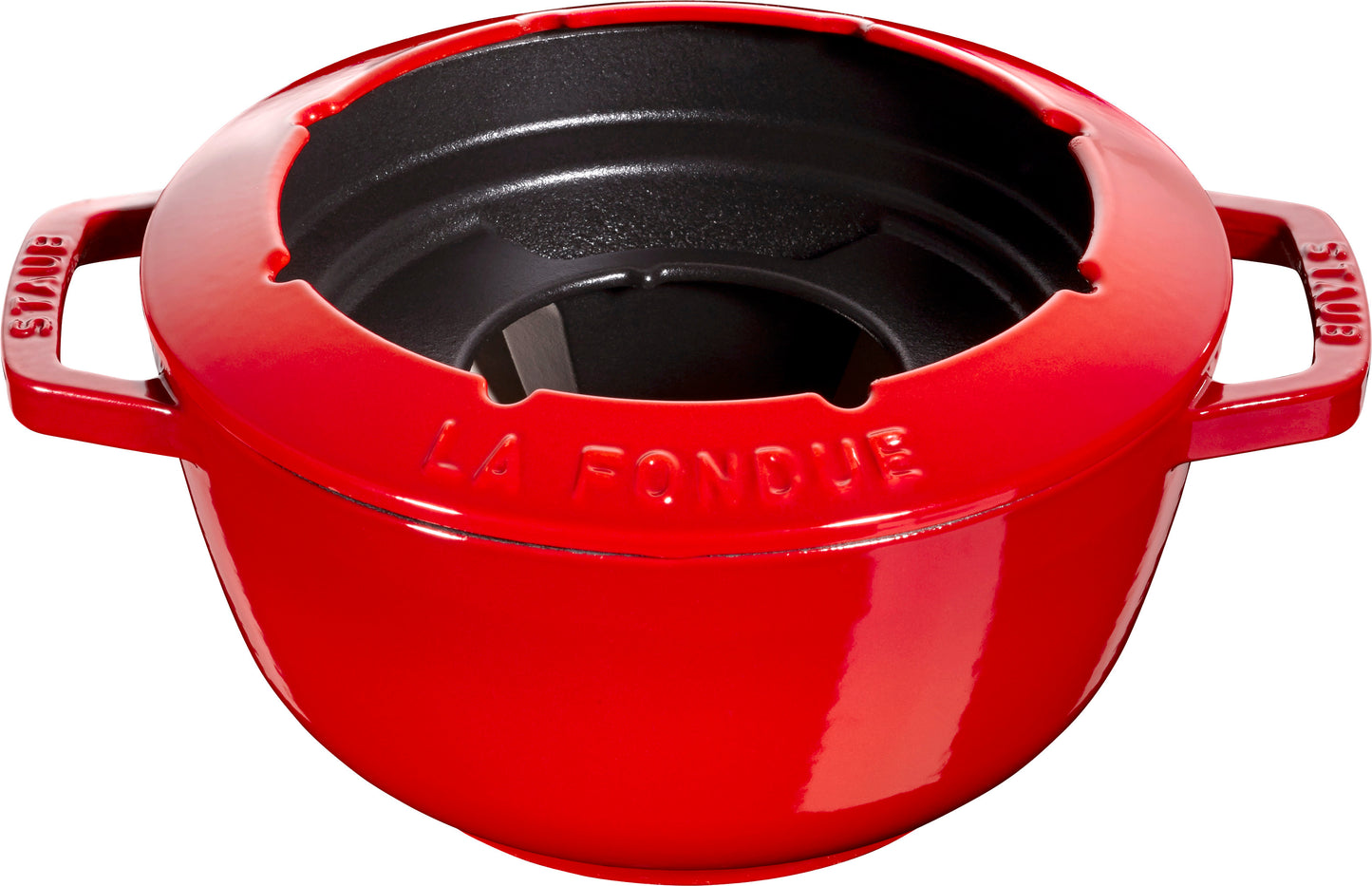 Staub Fondue Set aus Gusseisen für geselliges Kochen