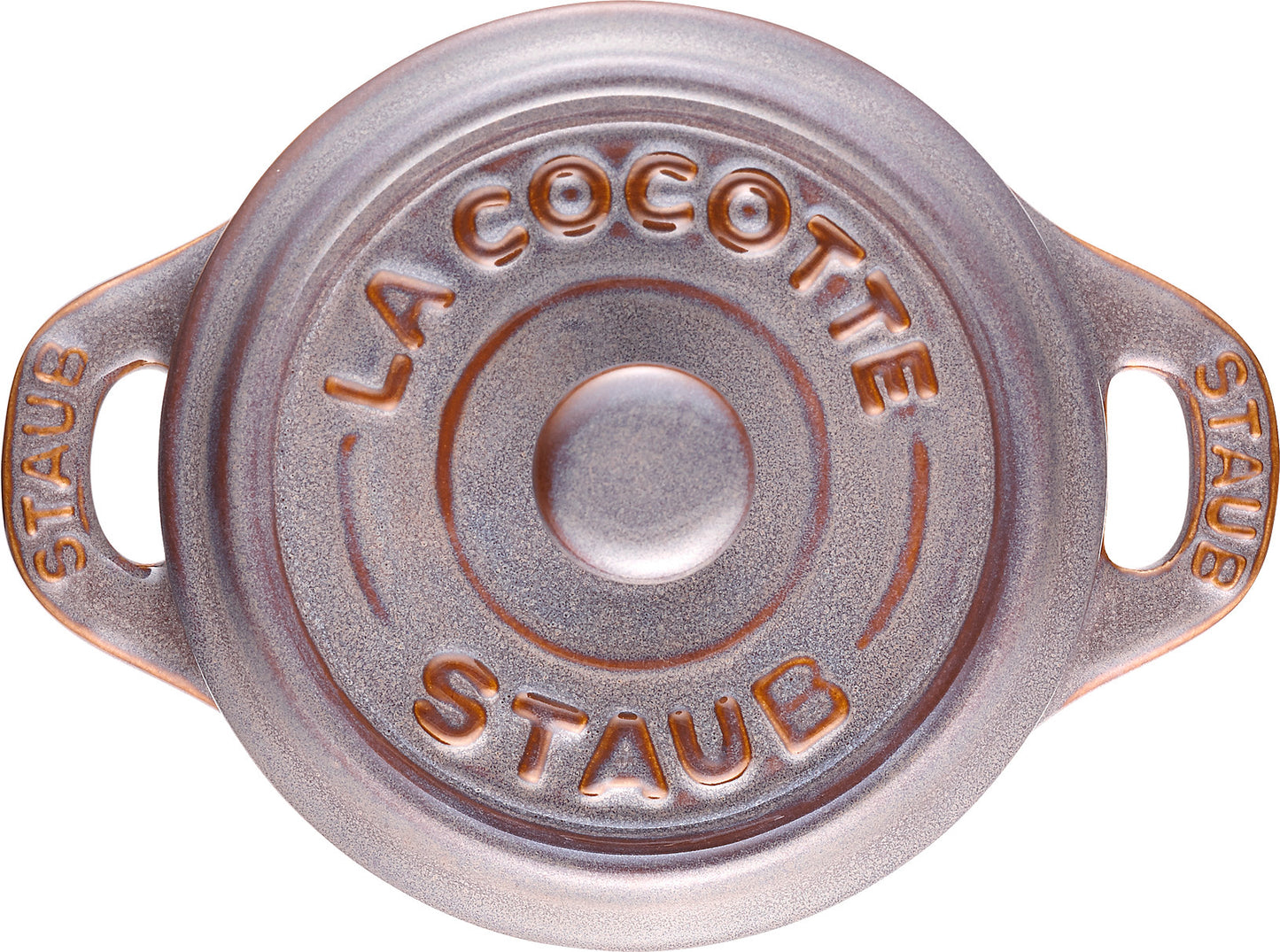 STAUB Mini Cocotte, 10 cm aus Keramik für die Zubereitung kleiner Portionen.