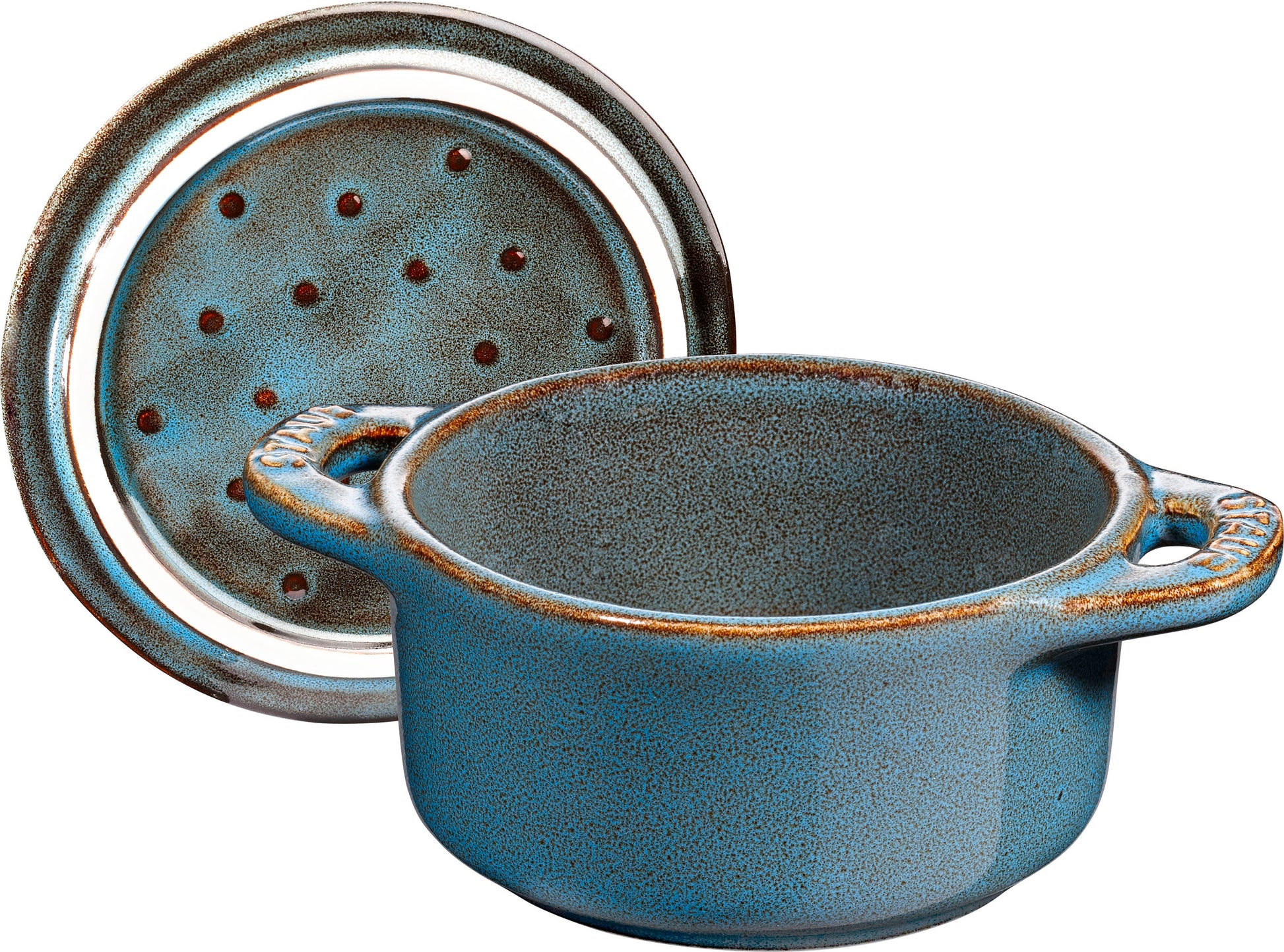 Staub Mini Cocotte, 10 cm aus Keramik für die Zubereitung und Präsentation von Speisen