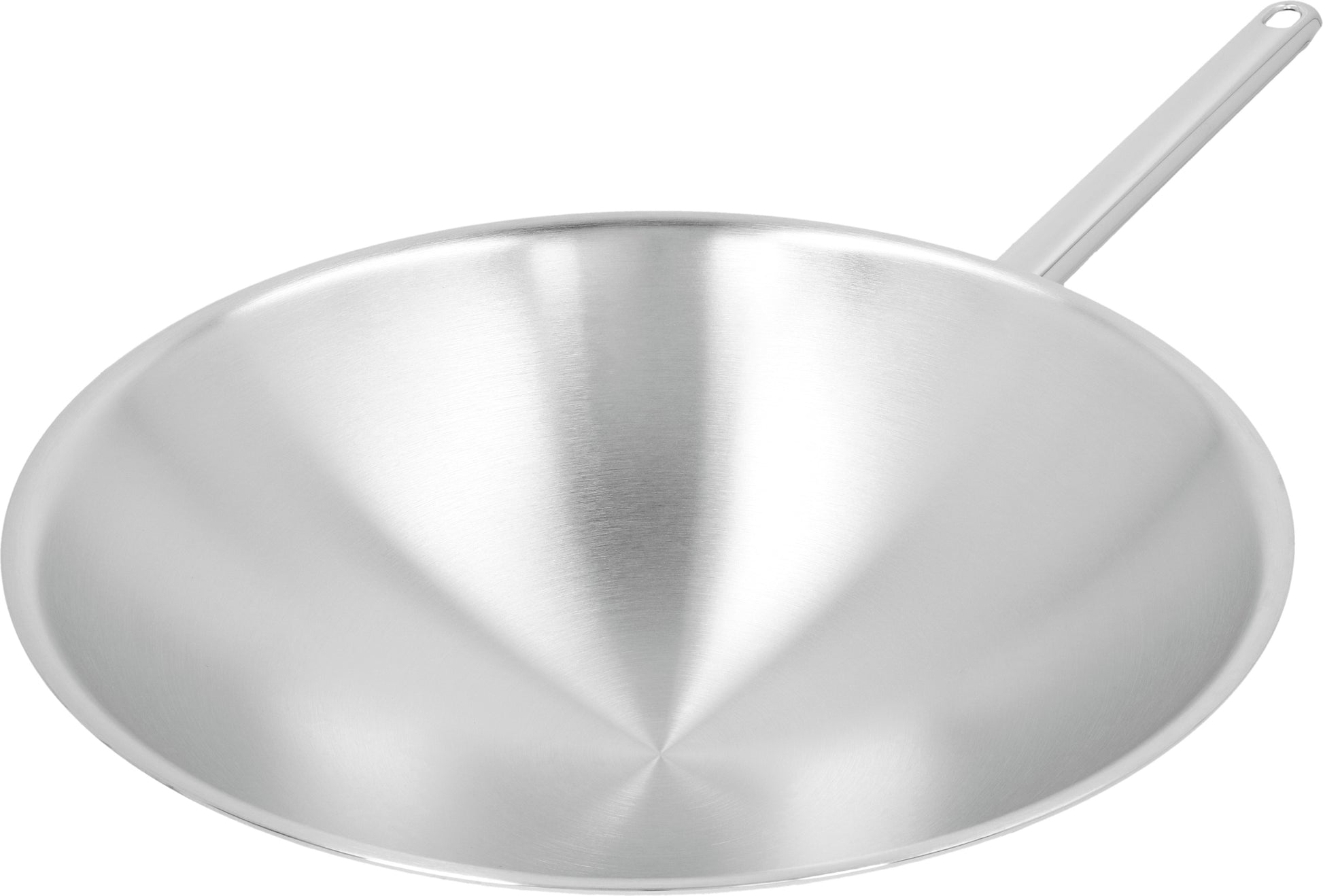 Demeyere Wok 36 cm für gleichmäßiges Garen in der professionellen Küche