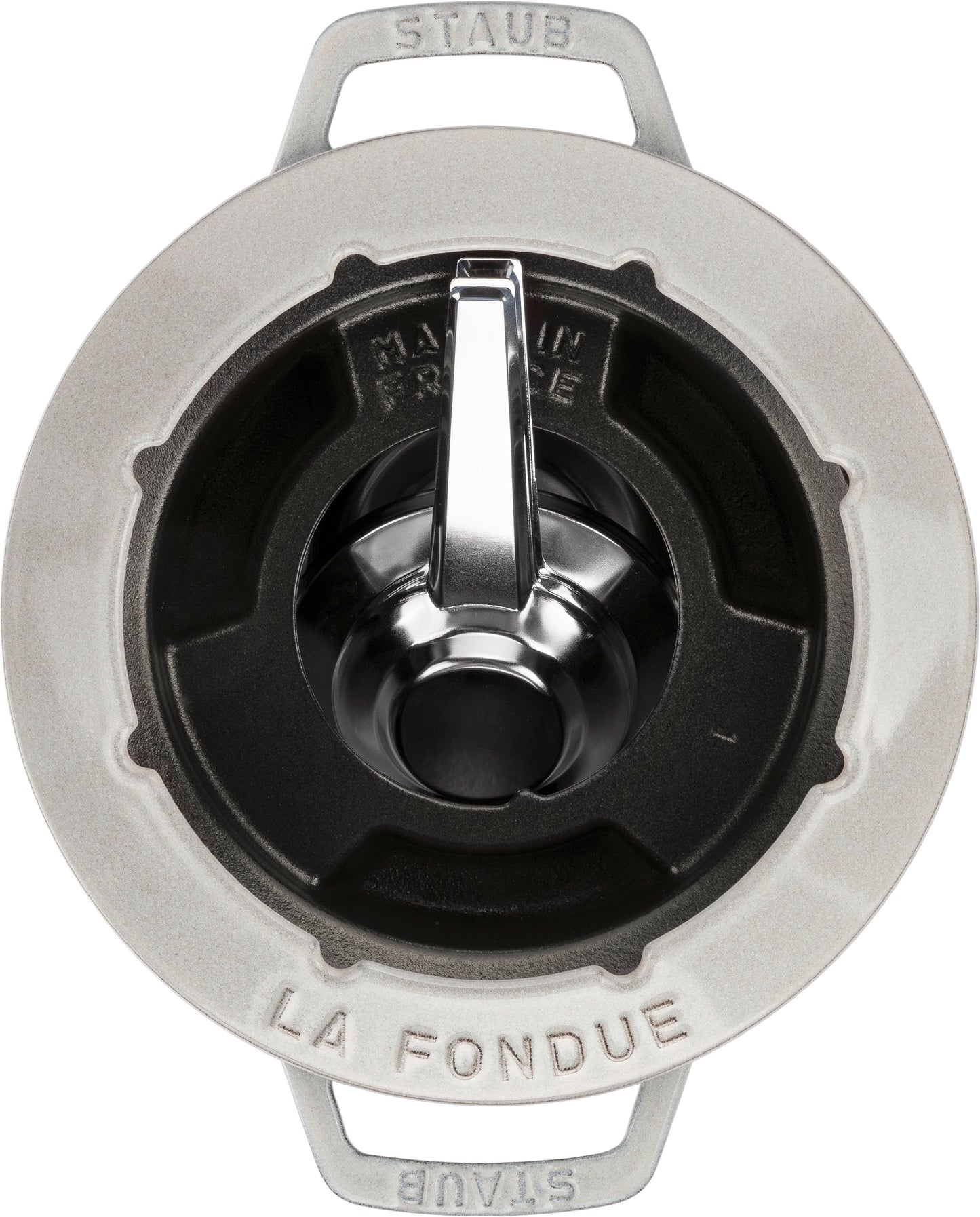 Staub Fondue Set aus Gusseisen für gesellige Kochabende