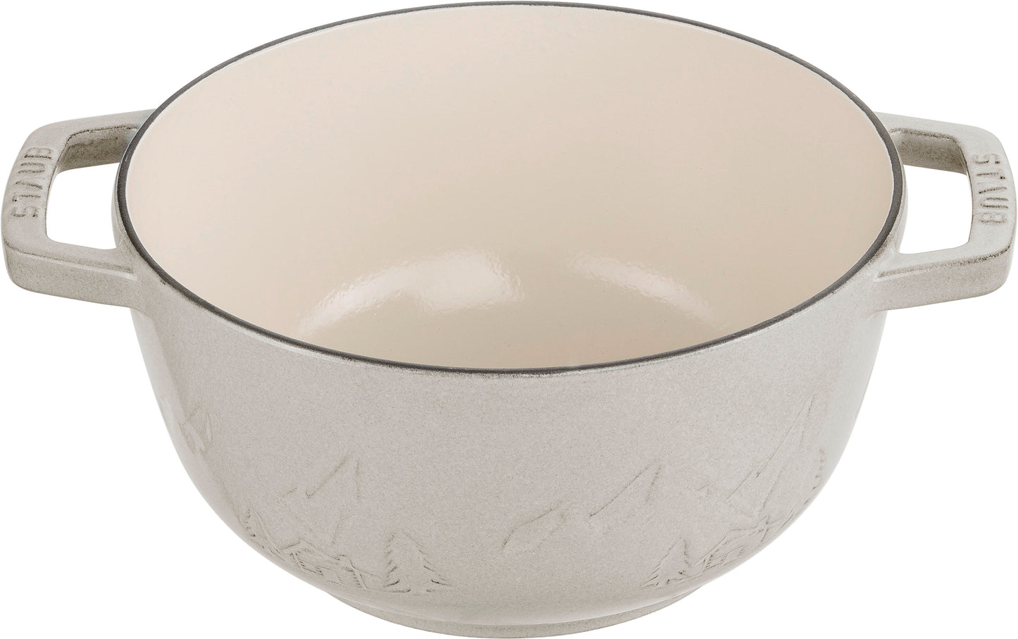 Staub Fondue Set aus Gusseisen für gesellige Kochabende