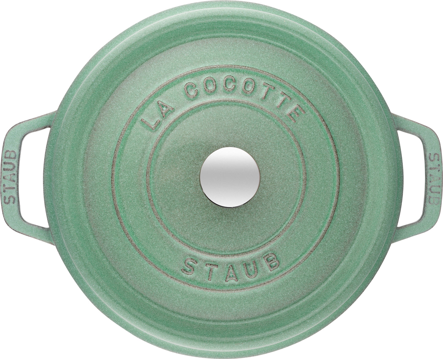 Staub Cocotte aus Gusseisen, ideal für die Zubereitung von Schmorgerichten.
