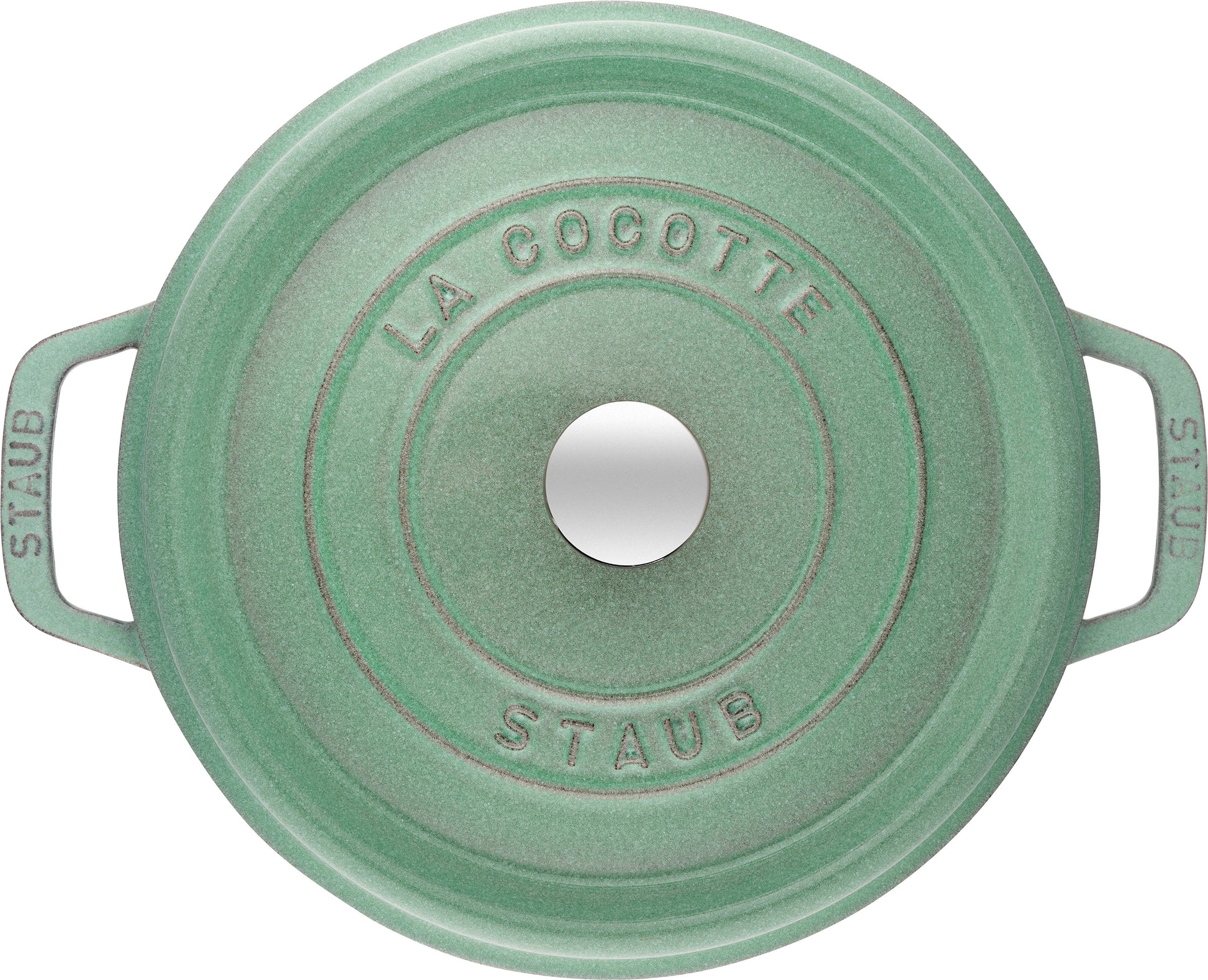 Staub Cocotte aus Gusseisen, ideal für die Zubereitung von Schmorgerichten.