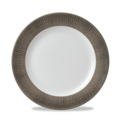 Churchill Super Vitrified Bamboo Spinwash Dusk Teller Flach 26,1cm für die Gastronomie.