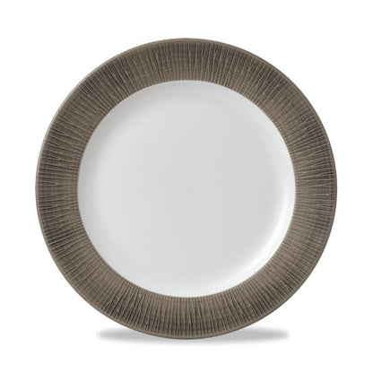 Churchill Super Vitrified Bamboo Spinwash Dusk Teller Flach 26,1cm für die Gastronomie.
