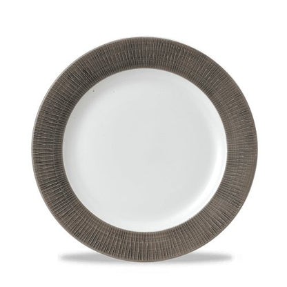 Churchill Bamboo Spinwash Dusk Teller, 23,4 cm, für Gastronomie und Catering