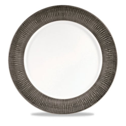 Churchill Super Vitrified Bamboo Spinwash Dusk Platte 30,5cm für Gastronomie