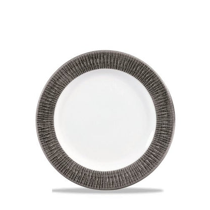 Churchill Super Vitrified Bamboo Spinwash Dusk Teller, flach, 17cm, für Gastronomie
