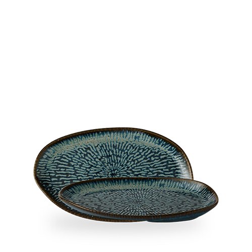 Churchill Super Vitrified Cascade Sapphire Blue Teller für die Gastronomie