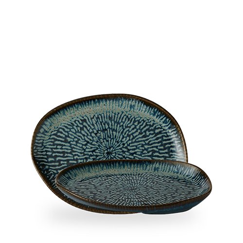 Churchill Super Vitrified Cascade Sapphire Blue Teller für die Gastronomie