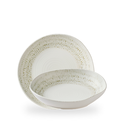 Churchill Super Vitrified Cascade Taupe Schüssel 25cm für die Gastronomie