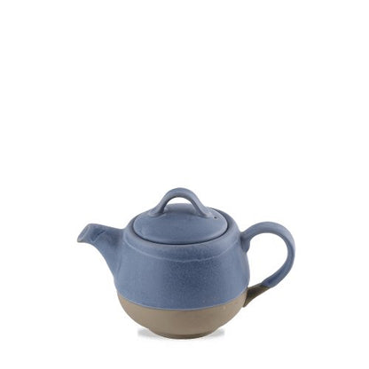 Churchill Super Vitrified Emerge Oslo Blue Teekanne für Gastronomie und gewerbliche Nutzung