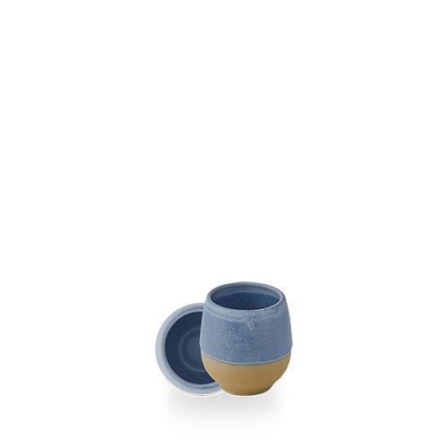 Churchill Emerge Oslo Blue Unhandled Cup Tasse ohne Henkel für Gastronomie