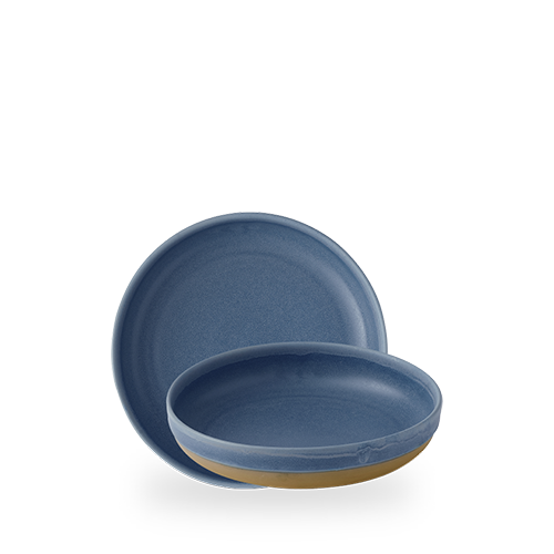 Churchill Super Vitrified Emerge Oslo Blue Schale für Gastronomie