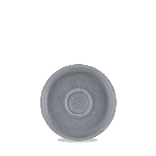 Churchill Super Vitrified Emerge Seattle Grey Cappuccino-Untertasse 12cm für Gastronomie