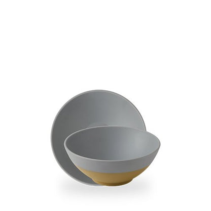 Churchill Melamine Emerge Seattle Grey Schale für Buffet und Gastronomie
