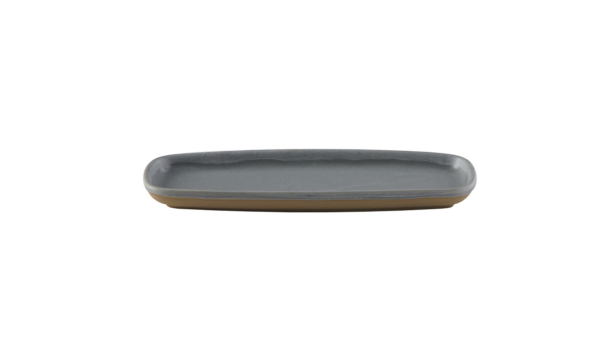 Churchill Emerge Seattle Grey Platte 25,1x10cm - ideal für Gastronomie