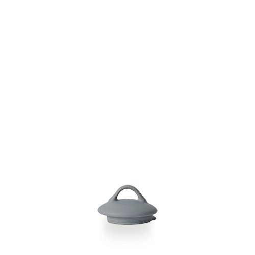 Churchill Super Vitrified Emerge Seattle Grey Ersatzdeckel für Teekanne, ideal für den gastronomischen Einsatz