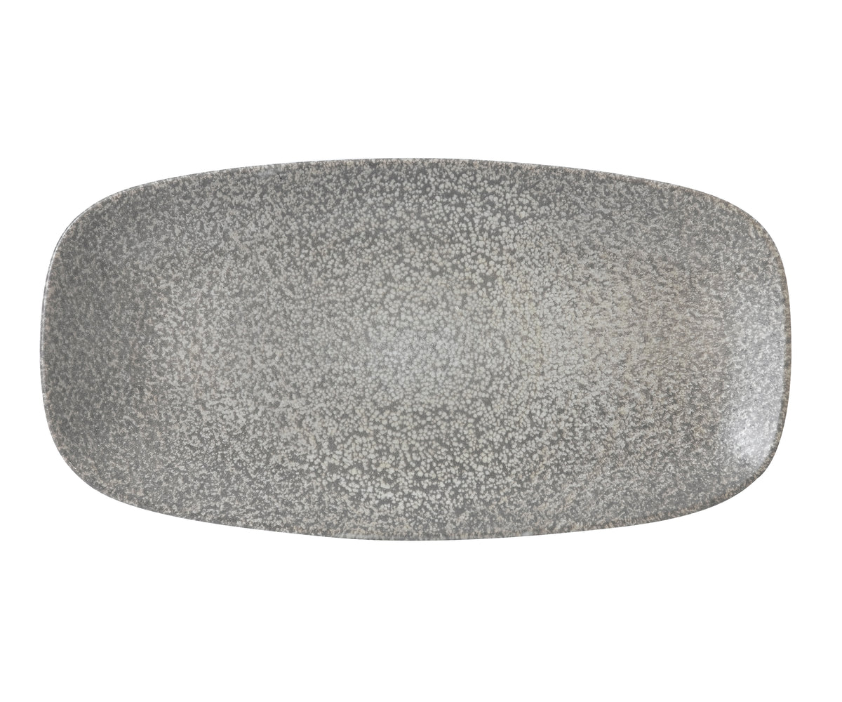 Dudson Evo Origins Grey Platte 29.8x15.3cm für gastronomische Nutzung