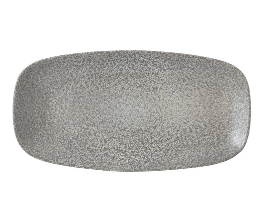 Dudson Evo Origins Grey Platte 29.8x15.3cm für gastronomische Nutzung
