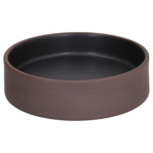 Tognana Porcellane SPA DOUBLE FACE BOWL 12 CM ELIPSE MOCA BLACK für Gastronomie