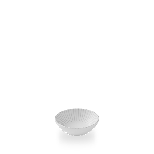 Churchill Super Vitrified Era Grey Schale Oval 7oz für die kreative Speisenpräsentation.