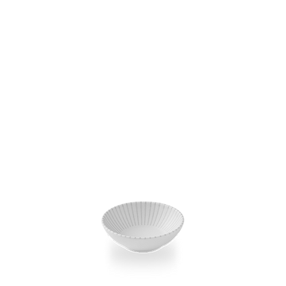 Churchill Super Vitrified Era Grey Schale Oval 7oz für die kreative Speisenpräsentation.