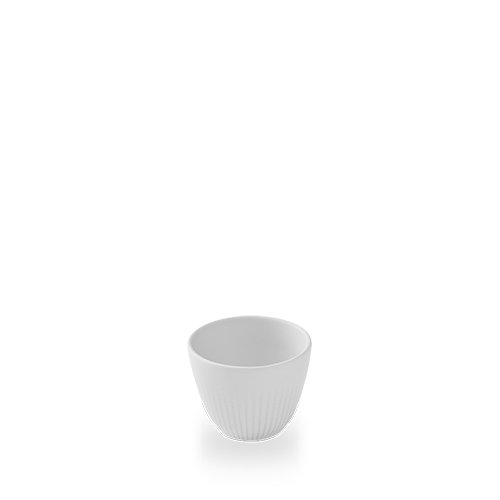 Churchill Super Vitrified Era Grey Schale Hoch Chip Mug 10oz für den Einsatz in der Gastronomie