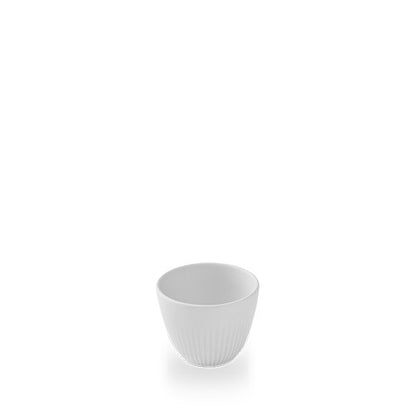 Churchill Super Vitrified Era Grey Schale Hoch Chip Mug 10oz für den Einsatz in der Gastronomie